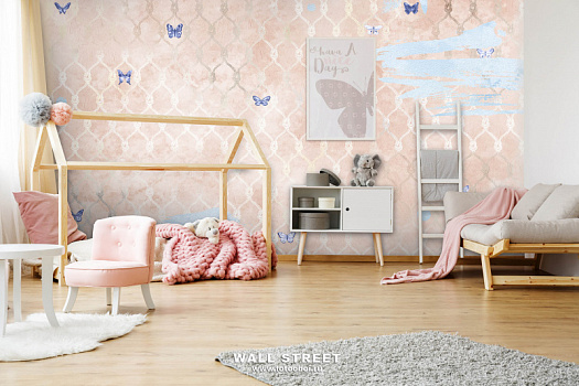 Фотообои в интерьере артикул Wonderland 13, WONDERLAND, Wall street